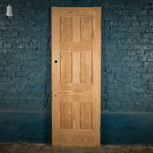 Pitch pine panelled door - pitch,