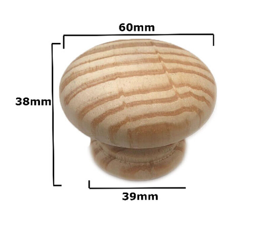 Wood door knobs genuine - wood,