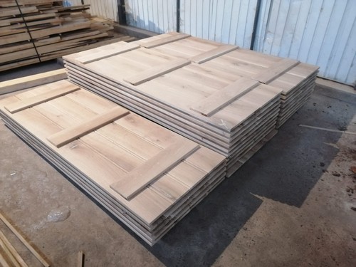 Solid oak ledged - oak,