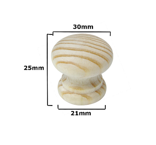 Wood door knobs genuine - wood,