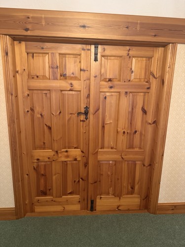Internal door solid wood - door,