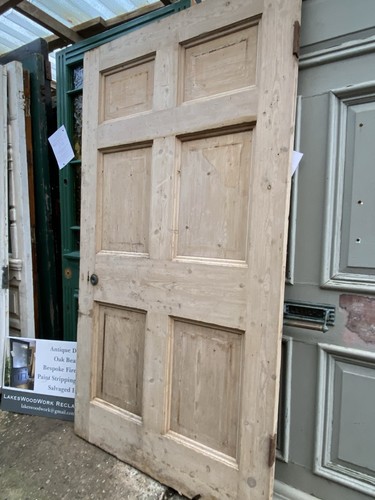 Massive antique panel - door,